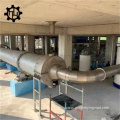 Continuous Oil Palm Fiber Algae Rotary Drum Dryer